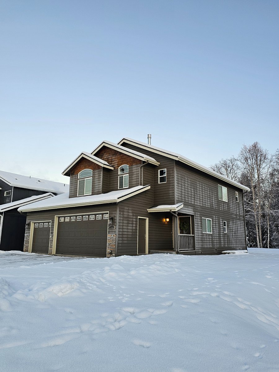 Exterior of home located on a corner lot
