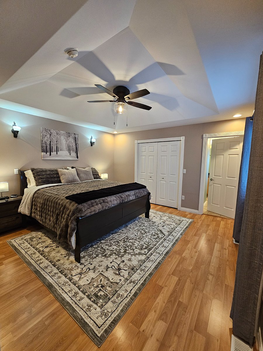 King in master bedroom, other view