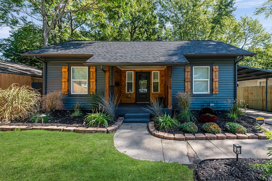 Welcome to your Independence retreat! This beautifully renovated home blends modern charm with warm wood accents, lush landscaping, and a welcoming front porch setting the stage for a stylish stay near Truman sites, downtown KC, and more.