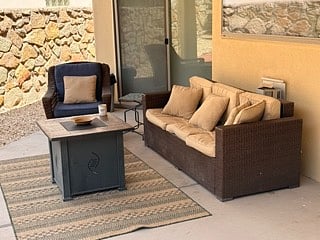 Back patio