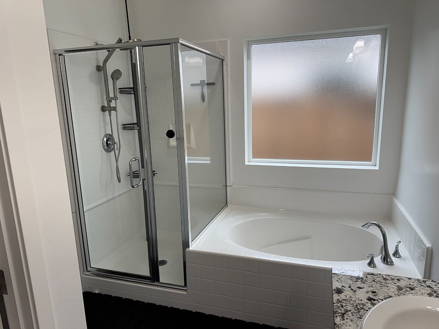 Private bathroom included with master bedroom