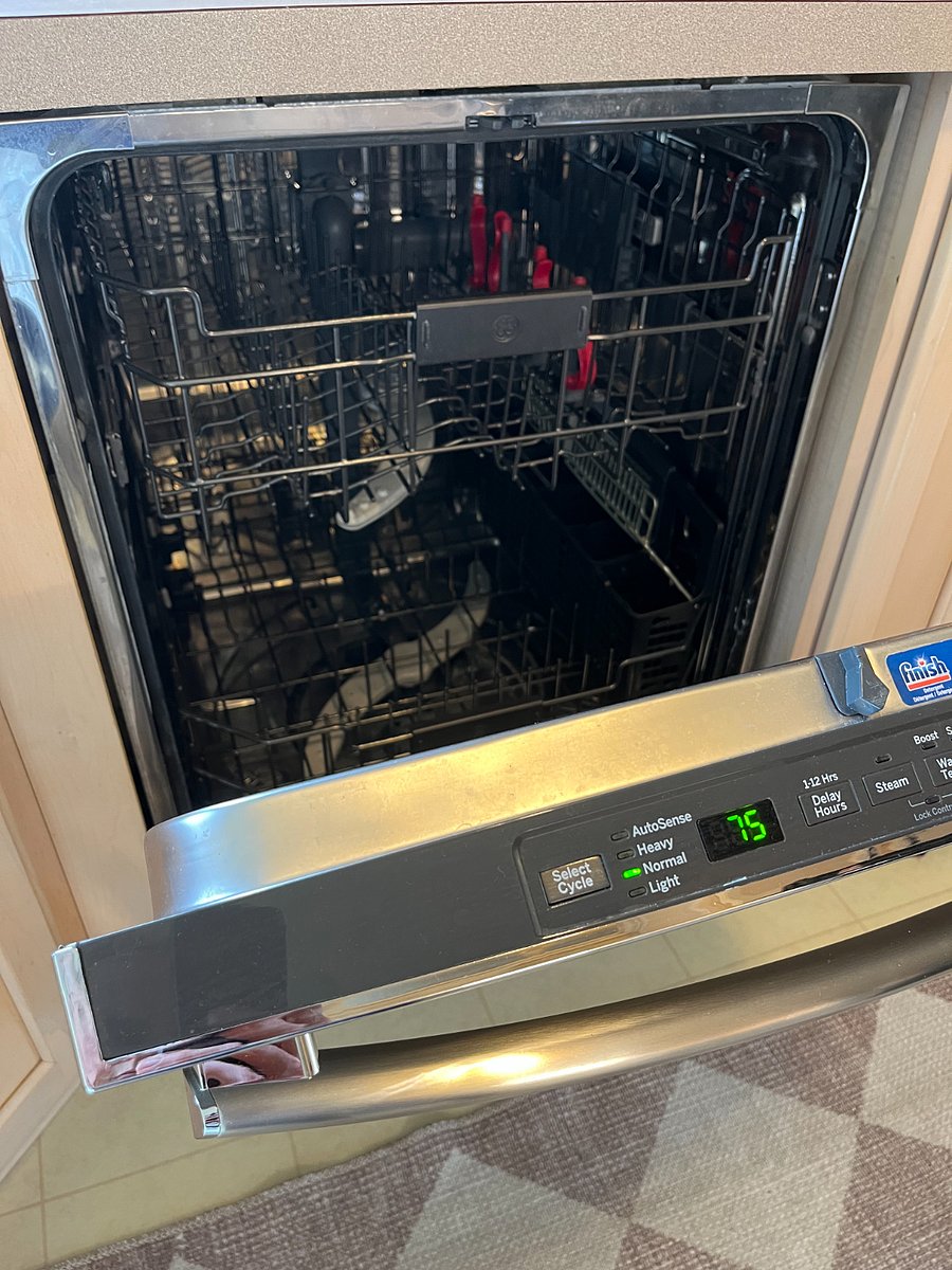 full sized dishwasher for your convenience
