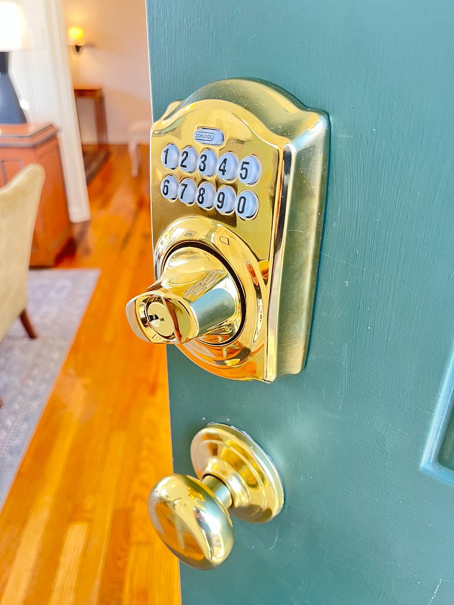keyless entry for ease of access for our guests