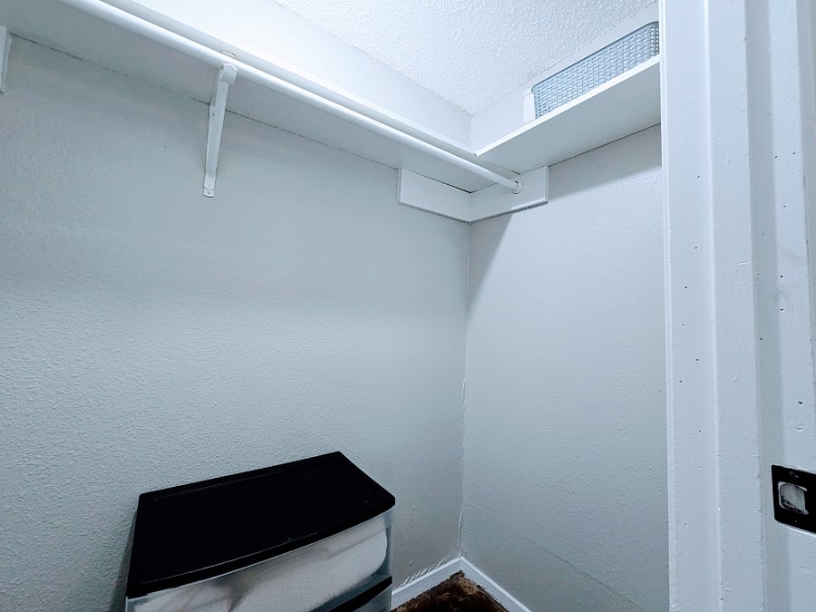 Bedroom 1 walk-in closet