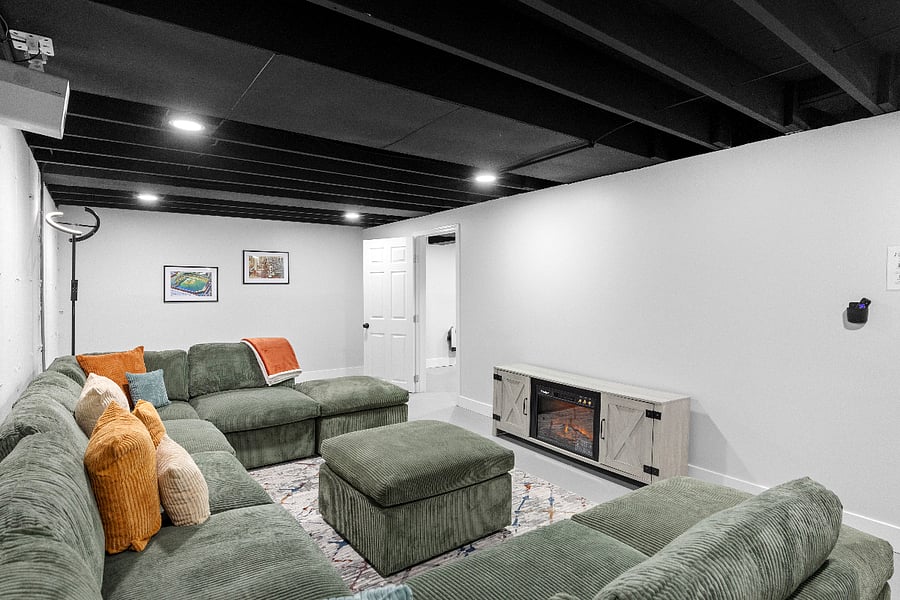 LED fireplace space heater to make things cozy