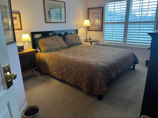 Bedroom 1; King bed