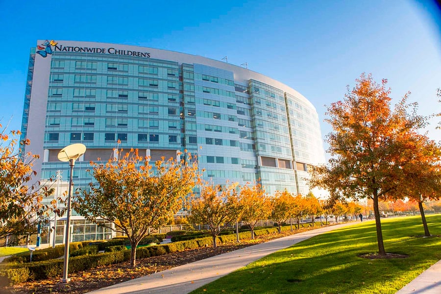 Nationwide Children's Hospital can be seen from the unit. Less than 0.5 miles away!
