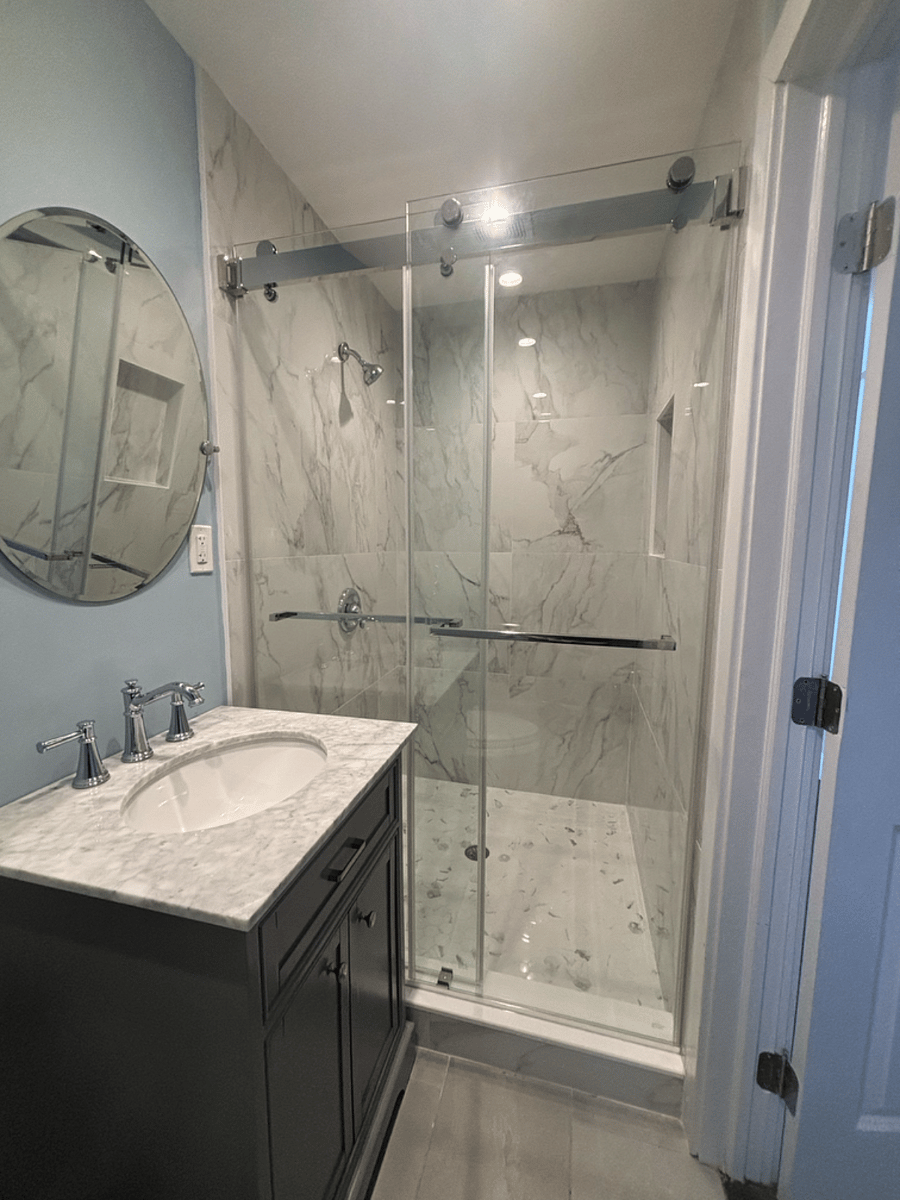 extra large shower - brand new