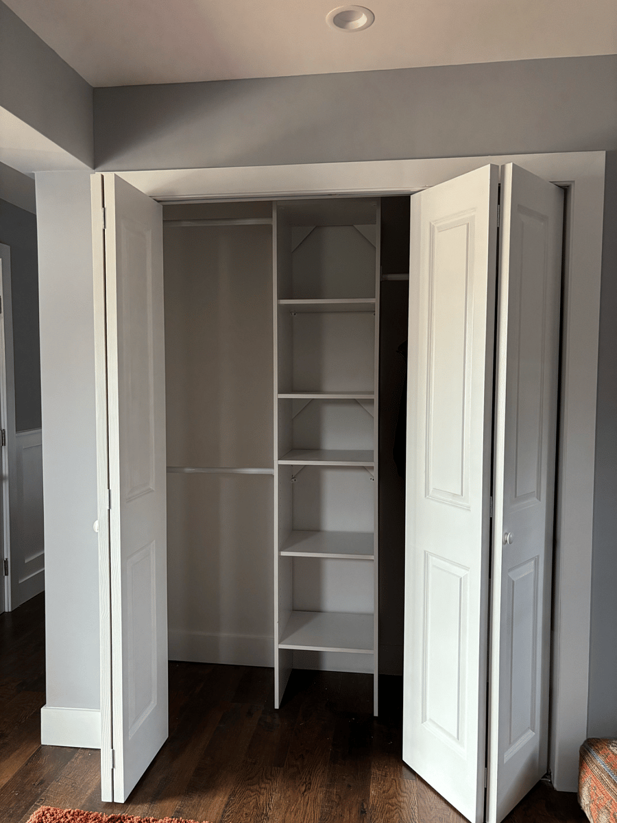 closet in living room