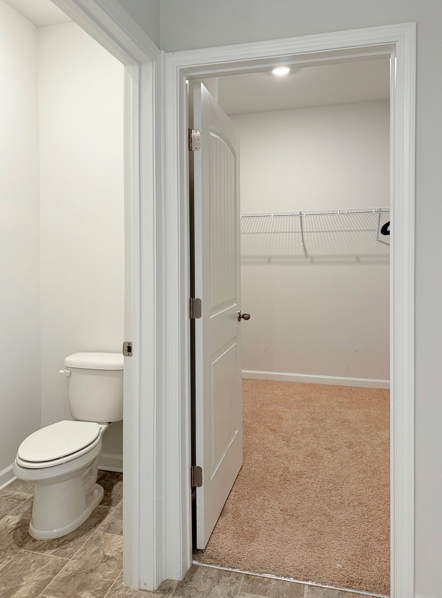 Primary Bathroom and Huge Closet