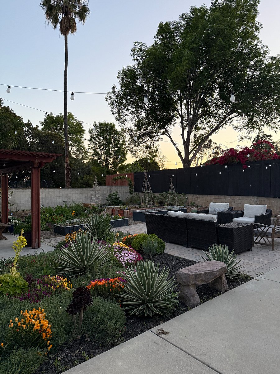 We love to garden. It's my happy place!