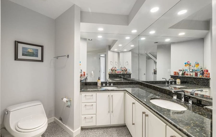 Lower level bathroom