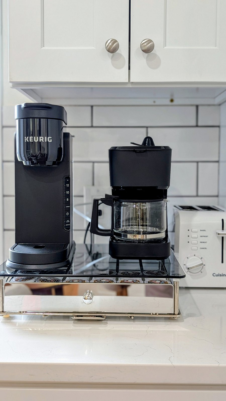 Coffee maker and Keurig machine