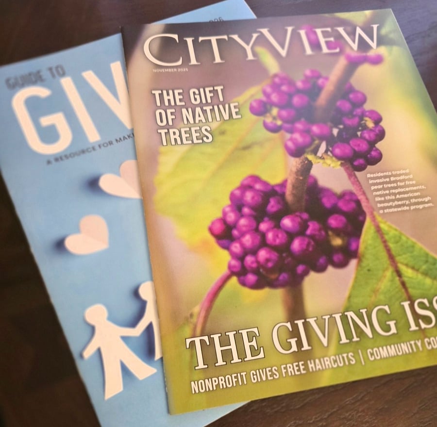 Thumb through local magazines and city news while sipping your morning coffee