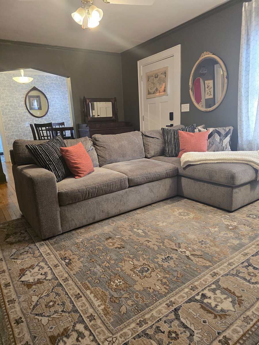 Living room - spacious and comfy couch