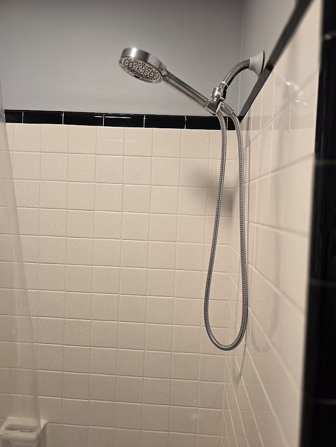 Bathroom - filtered shower head with handheld, high pressure 6 spray mode showerhead