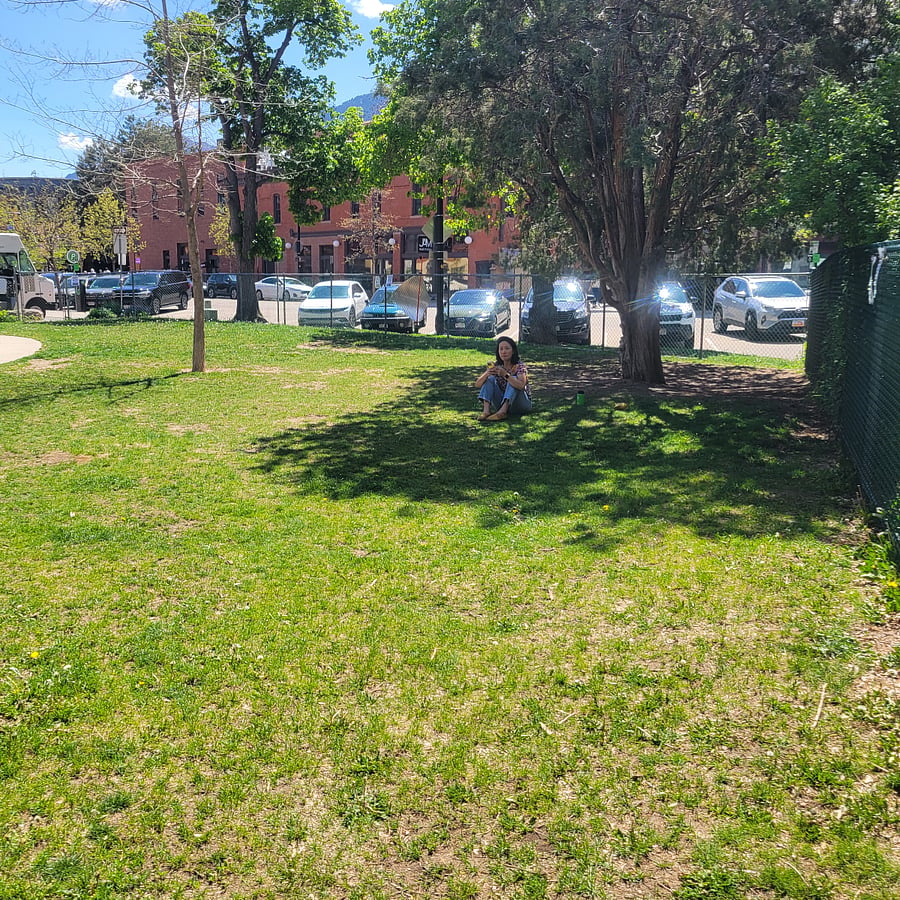 Park across the street