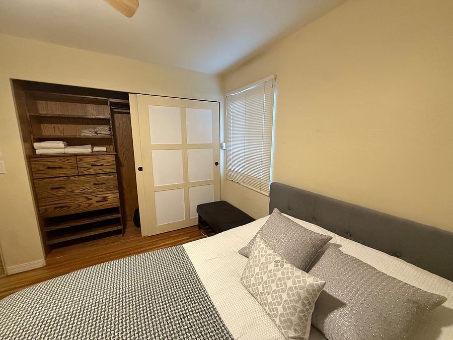Bedroom 3- Queen room with built in closet and en-suite bathroom