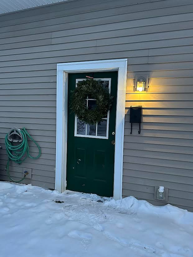 The Lodge has its own private entrance. *Note, you will be the only one using this door.