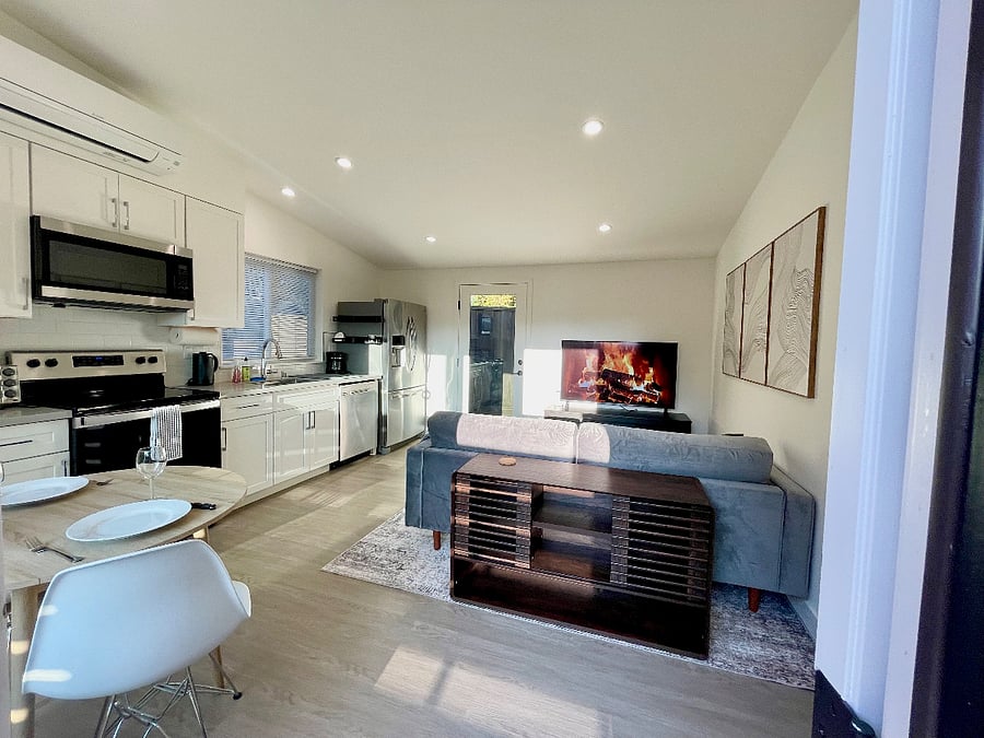 Full-sized kitchen appliances