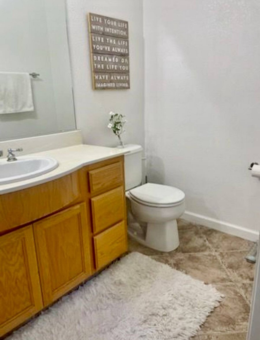 Shared Downstairs Half Bathroom