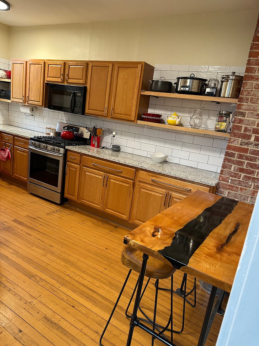 Fully stocked kitchen
