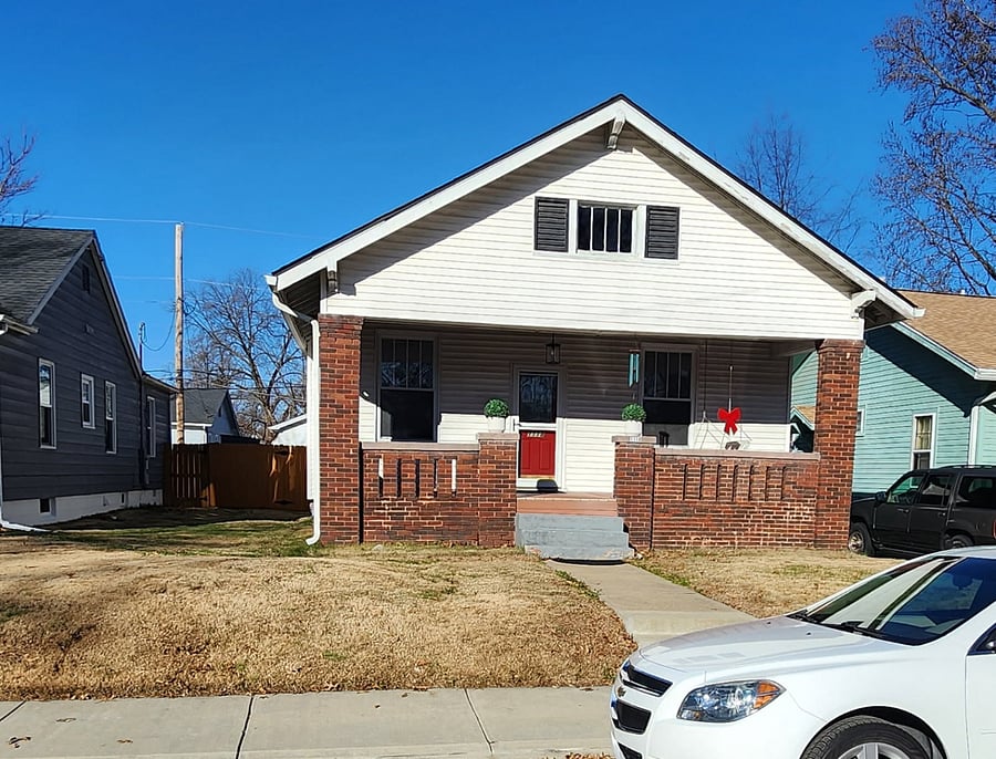 Front of the house