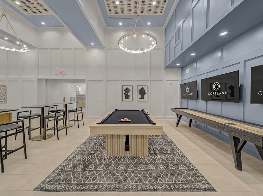 Pool Table, shuffleboard