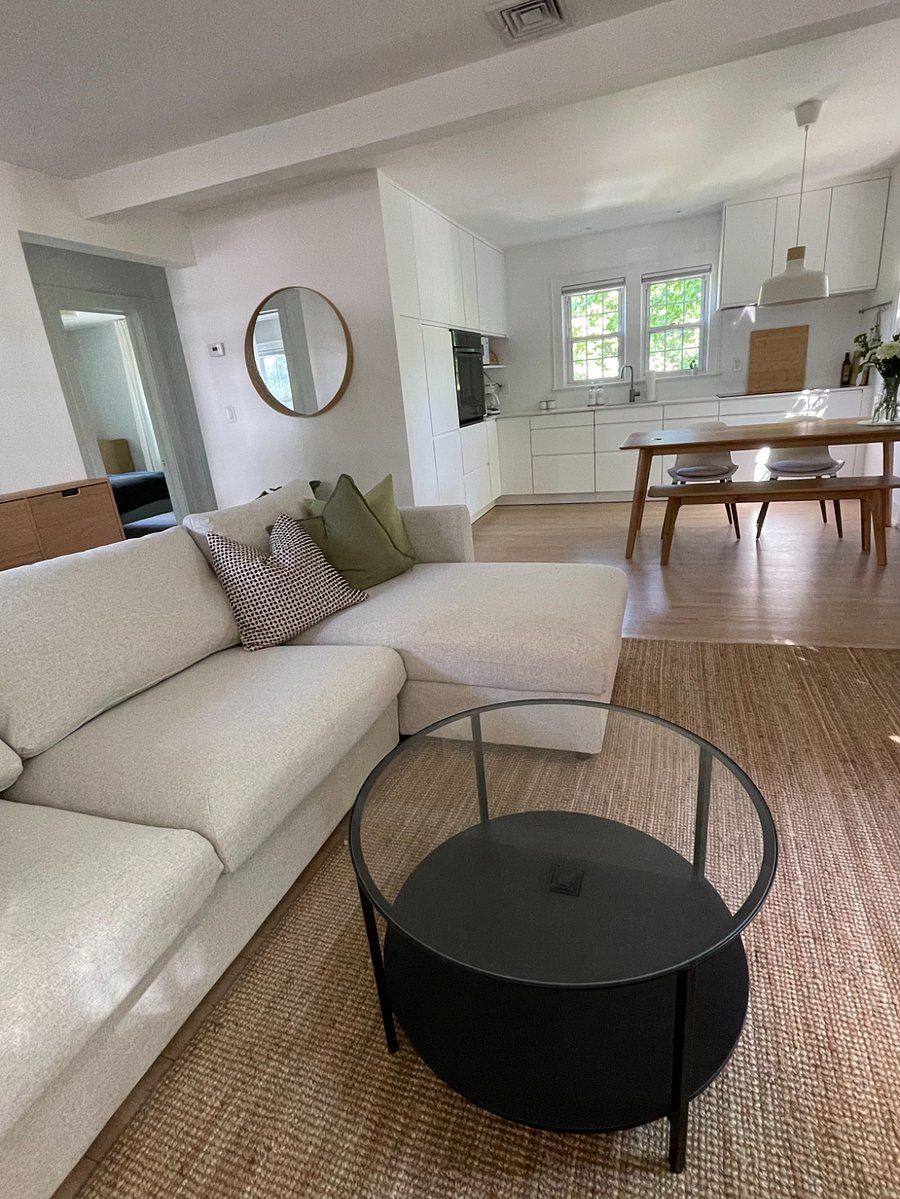 Living Area with sleeper sofa