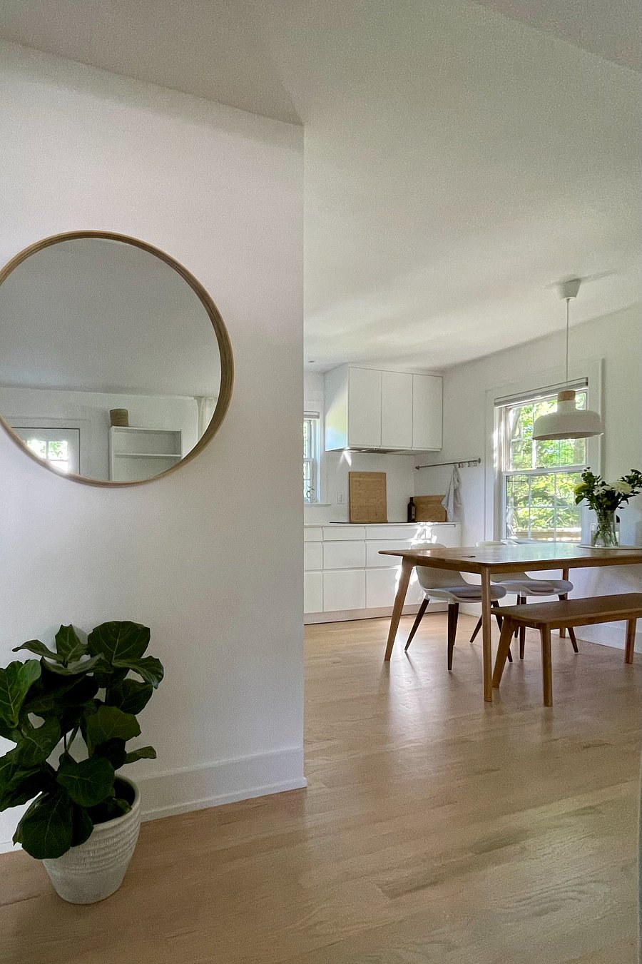 Entry- view to Kitchen