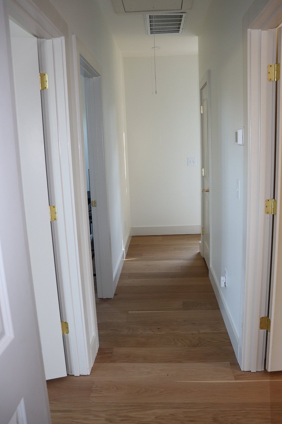 Upstairs hallway. 
