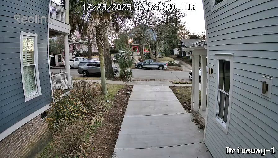Access to security cameras in the living room via Living room TV or Google Home. Also, driveway can fit 2 cars and street parking is always available and free. 