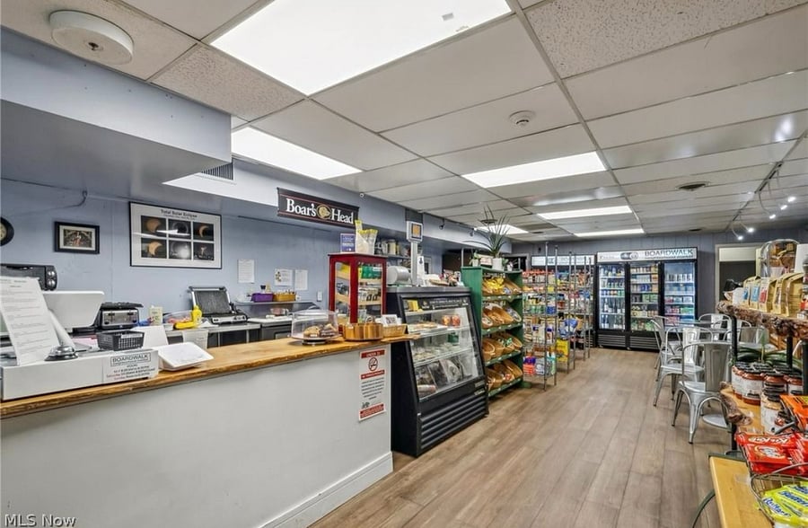 Deli and quick-shop.