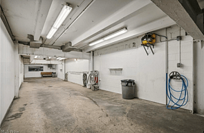 Carwash Station in the underground garage