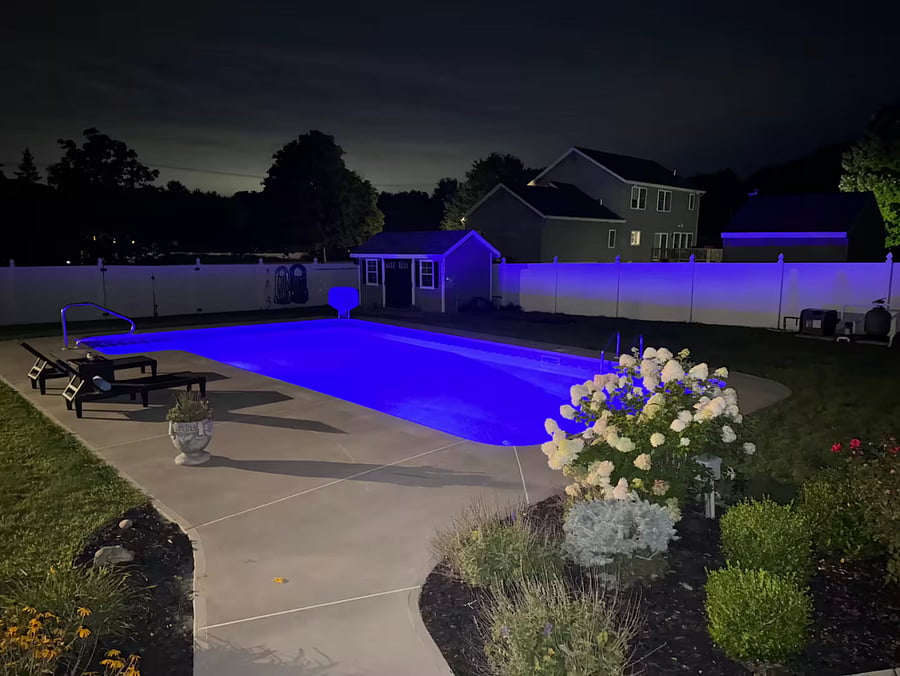 Large Lot around 1 acre - Fenced in Backyard - Seasonal Use Pool - Fire Pit - Kids Swing set