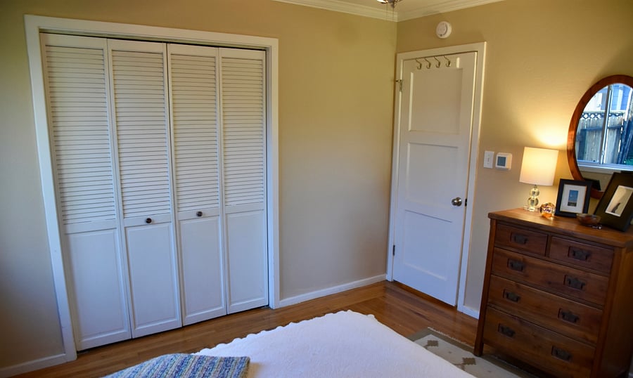 Main bedroom closet