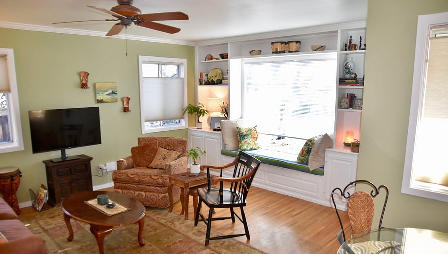 Living room window seat