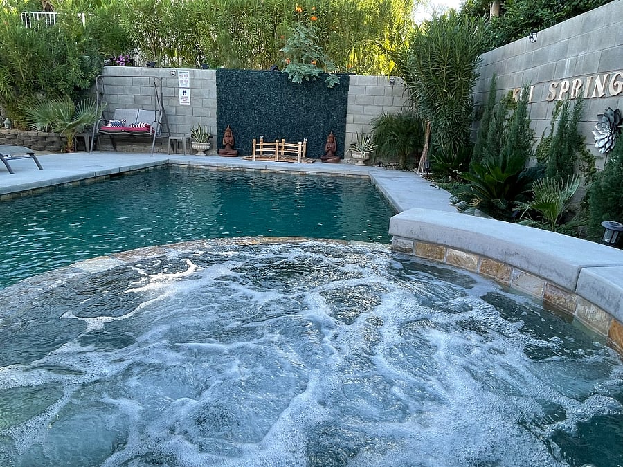 Koi Springs Mineral Saltwater pool and spa