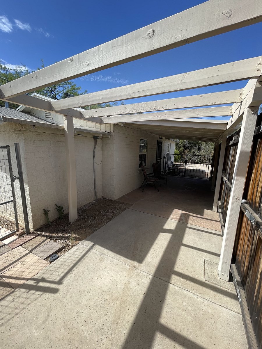 Covered front porch