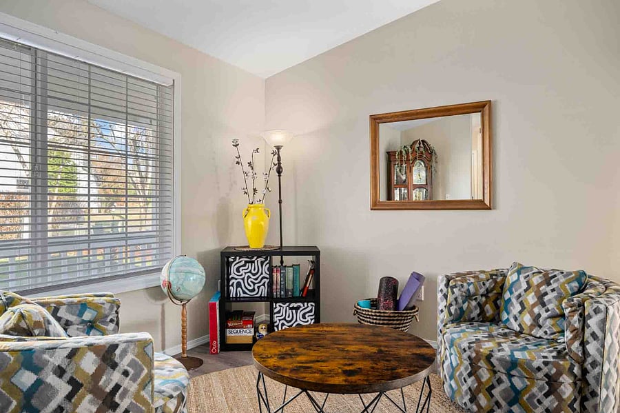 Enjoy a thoughtfully furnished living space created for connecting and having fun.