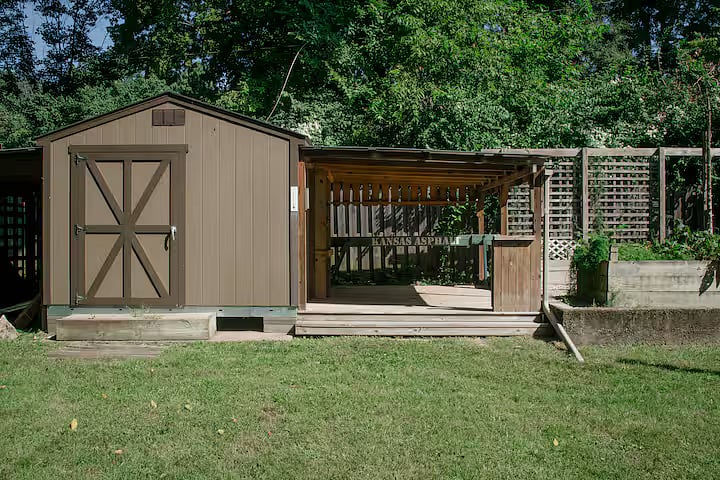 Outdoor Spaces
Back deck and private backyard, perfect for relaxing or outdoor gatherings