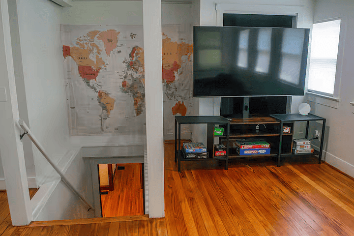 Entertainment
Private movie theater for an immersive viewing experience