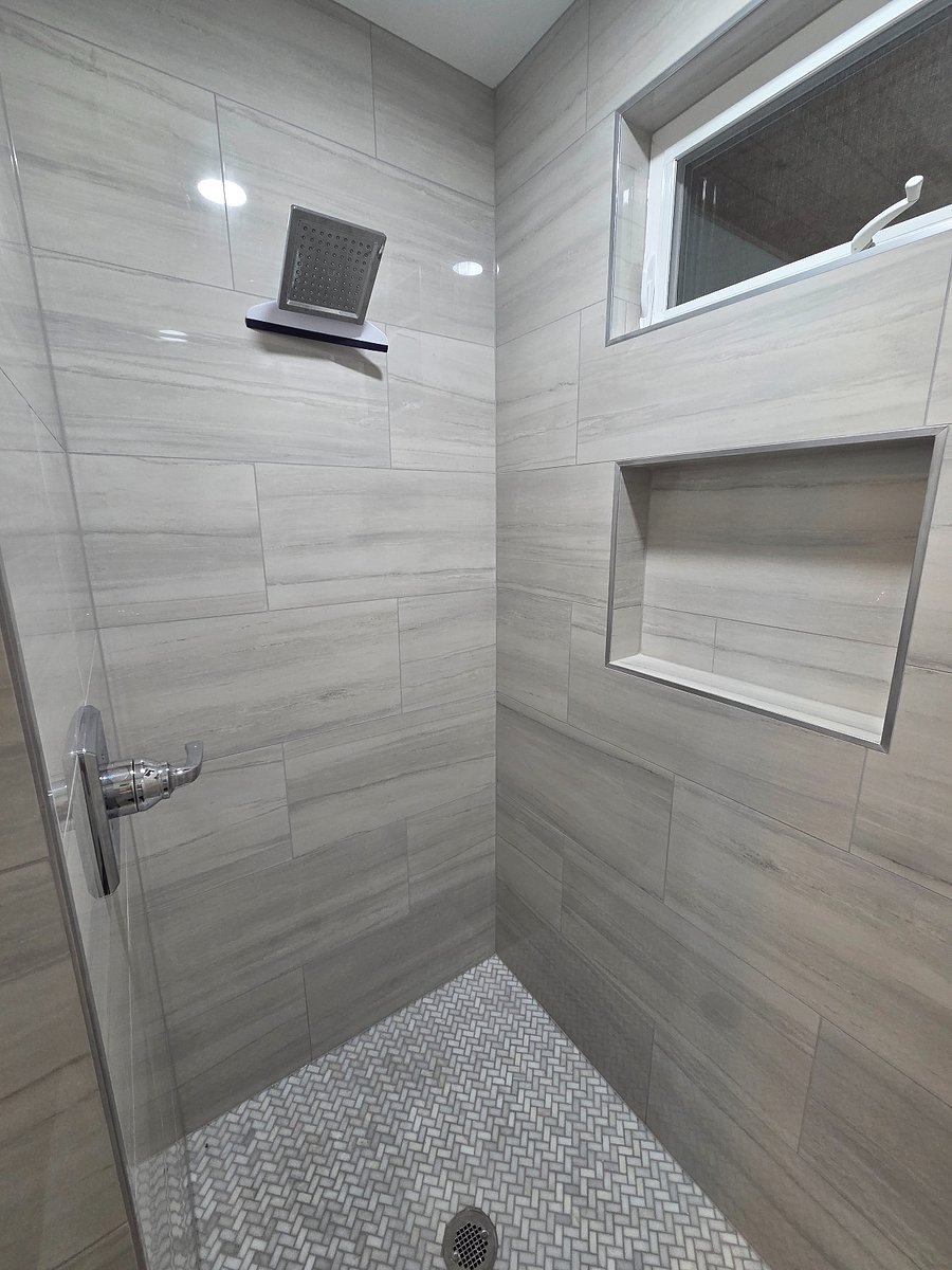 Beautifully Tiled Shower