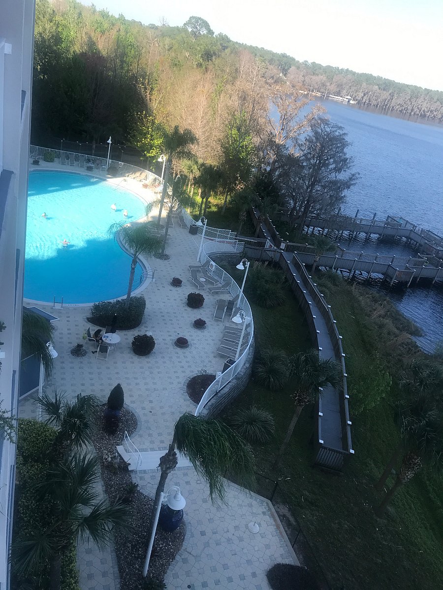 Large Pool Viewed from Balcony
