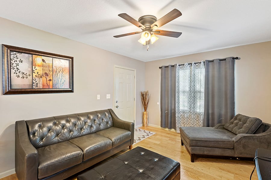 Relaxing living space ideal for unwinding after work