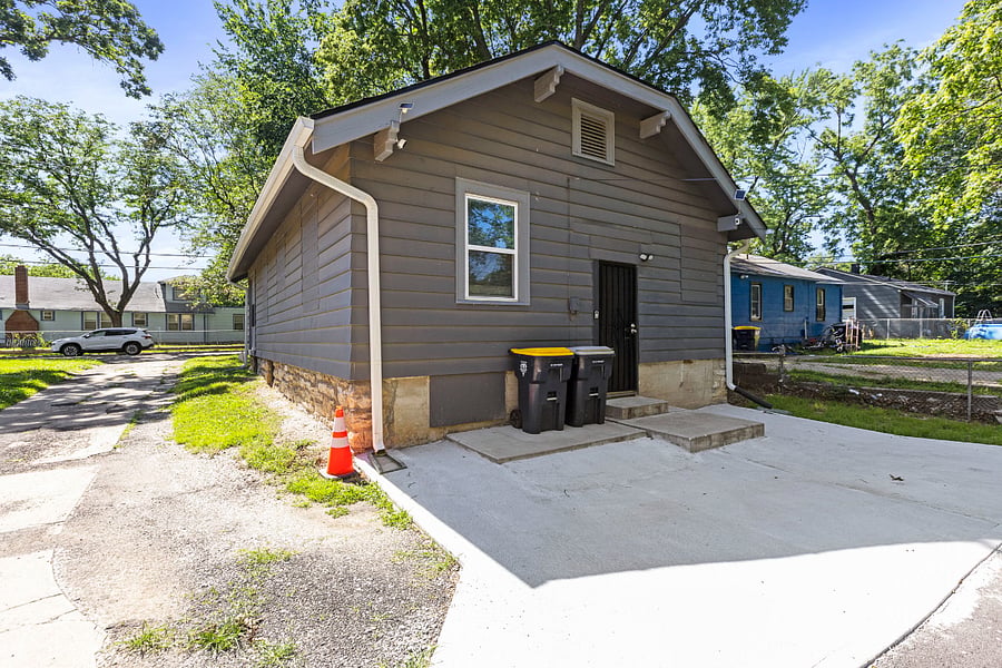 Well-maintained exterior with easy access to parking