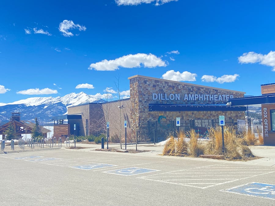Dillon Amphitheater - 10 minute walk.