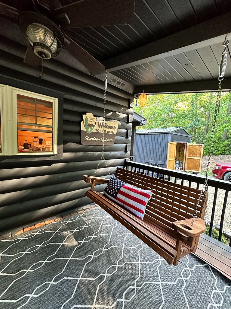 Front Porch w swing