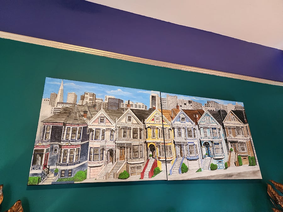 Painted Ladies Portrait