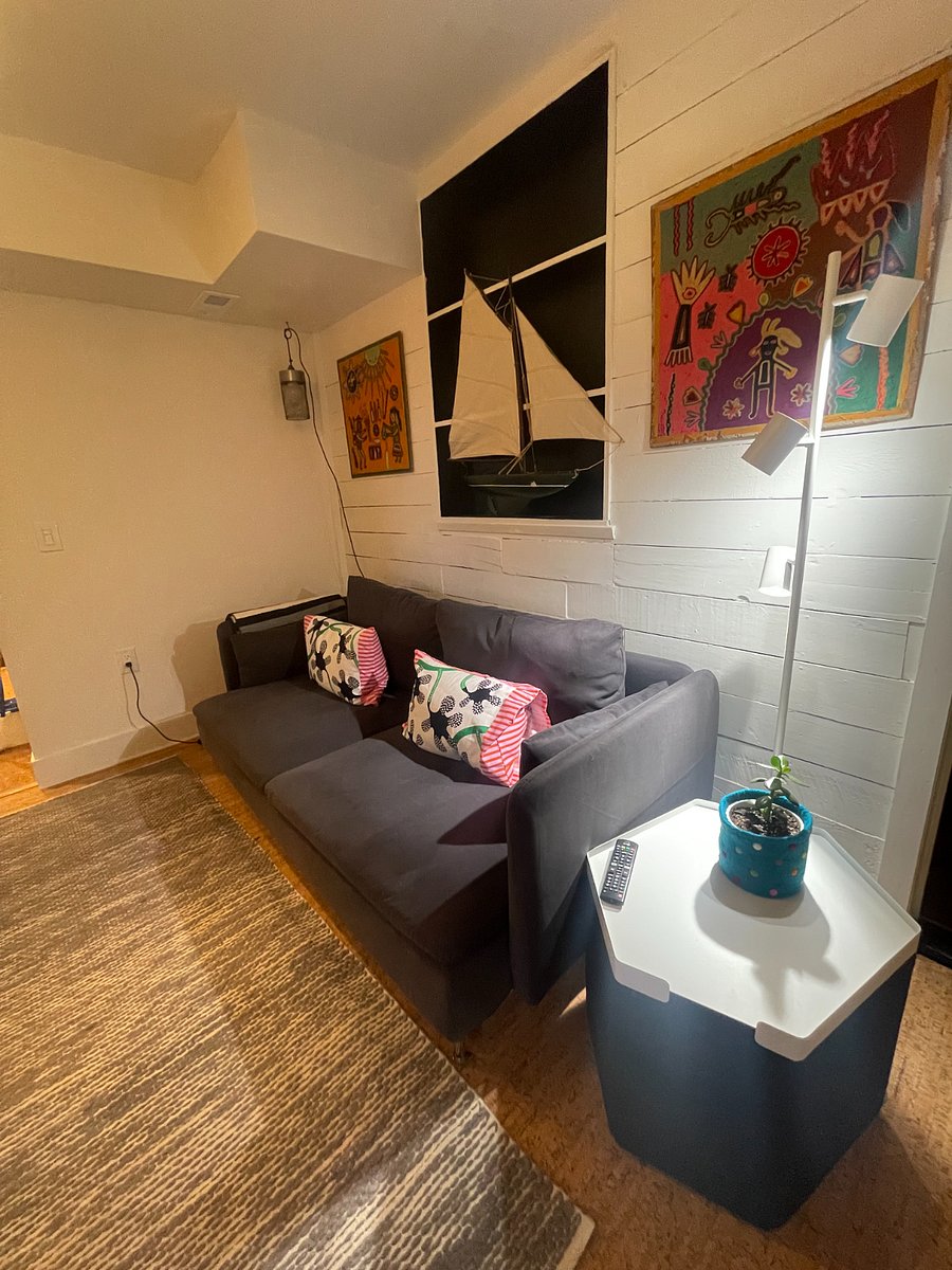 Living Room with comfortable couch